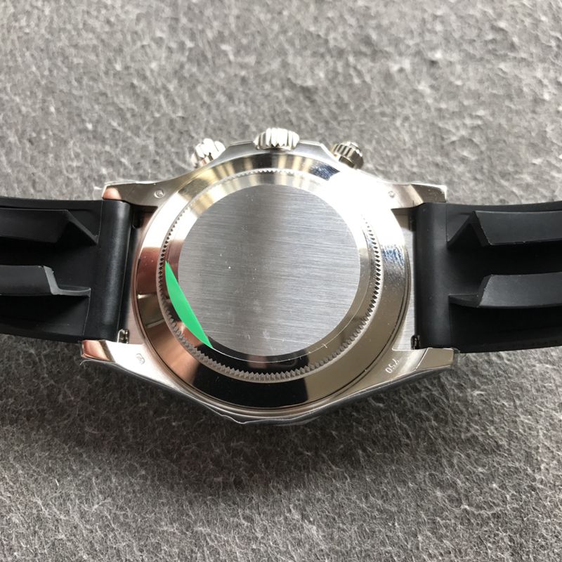 Rolextop-tierhigh-quality watch white goldDaytona series meteorite men's mechanical watch back cover picture