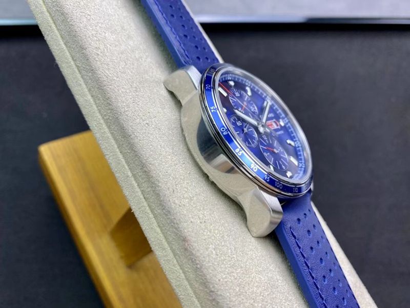 Chopard Top MilleMiglia Series Blue Dial Sports Men's Mechanical Watch Side View