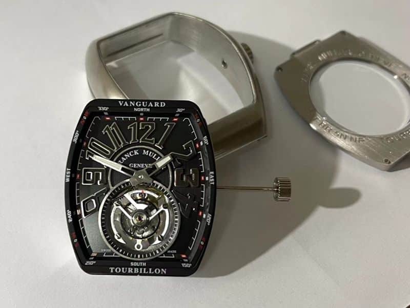Frank Muller top-tierhigh-quality watch Pioneer series tourbillon men's manual mechanical watch structure diagram