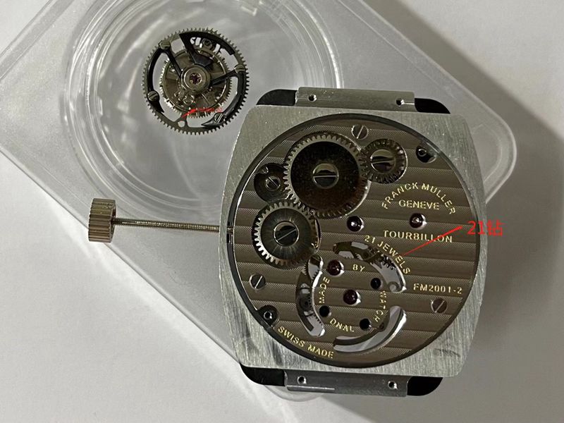 Frank Muller top-tierhigh-quality watch Pioneer series tourbillon men's manual mechanical watch structure diagram