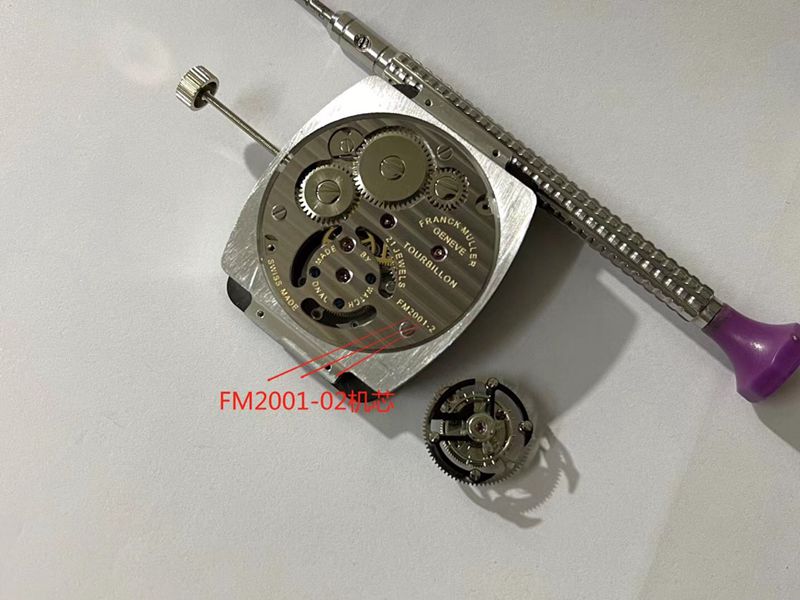 Frank Muller top-tierhigh-quality watch Pioneer series tourbillon men's manual mechanical watch structure diagram