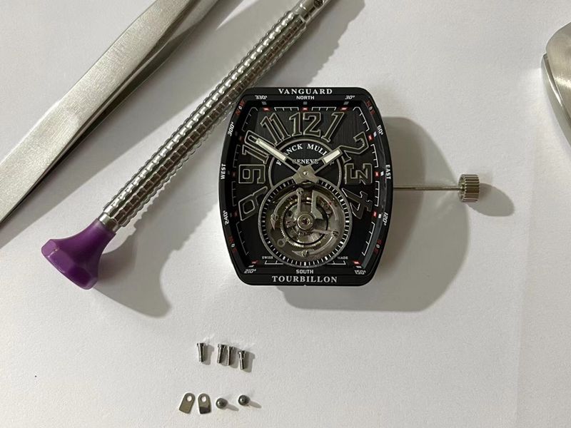 Frank Muller top-tierhigh-quality watch Pioneer series tourbillon men's manual mechanical watch structure diagram