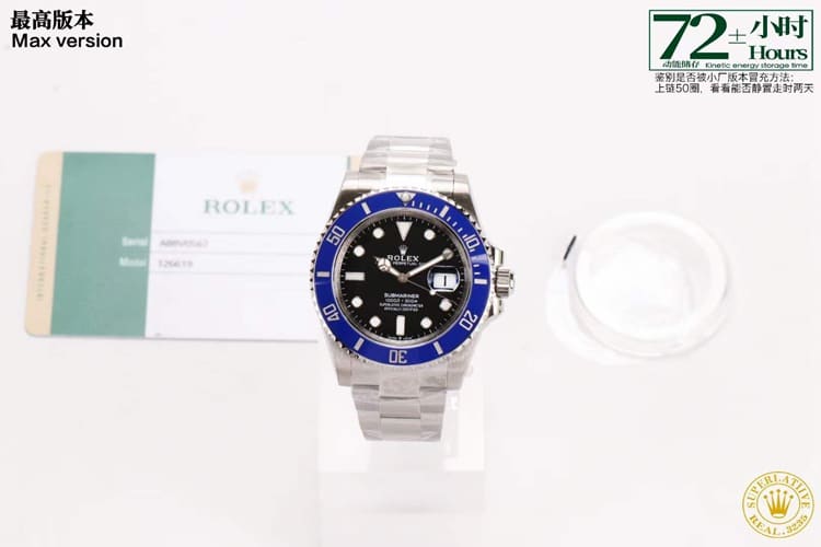 2021top-tier replicaRolex watch latest blue Submariner 41mm highest version MAX front view
