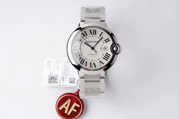 AF Factory's most powerful top-tier replicaCartier latest version 42mm blue balloon men's watch front view