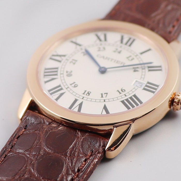 Cartier London series couple watch detail shots