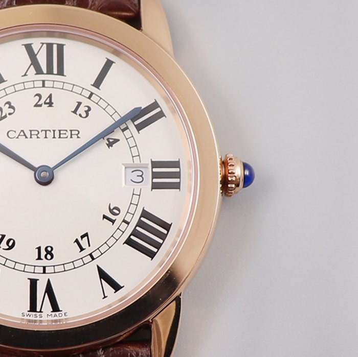Cartier London series couple watch detail shots