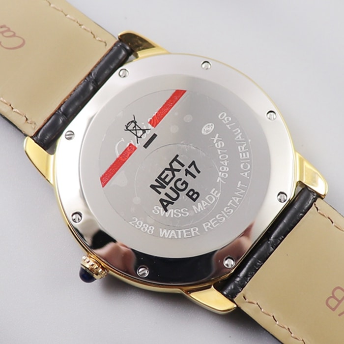 Cartier London series couple watch back cover picture