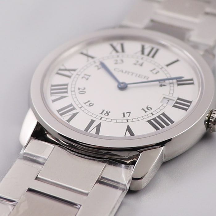 Cartier London series couple watch detail shots