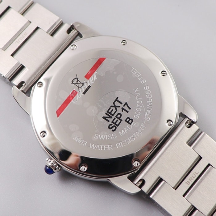 Cartier London series couple watch back cover picture