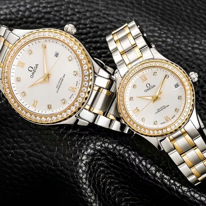 Hot new Omega men’s and women’s watches front view