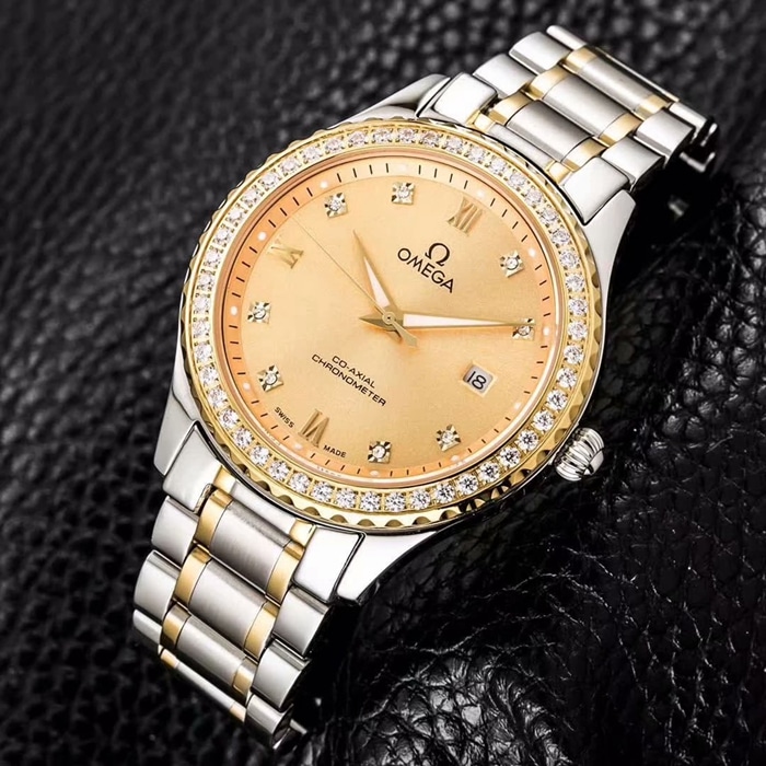 Hot new Omega men’s and women’s watches front view