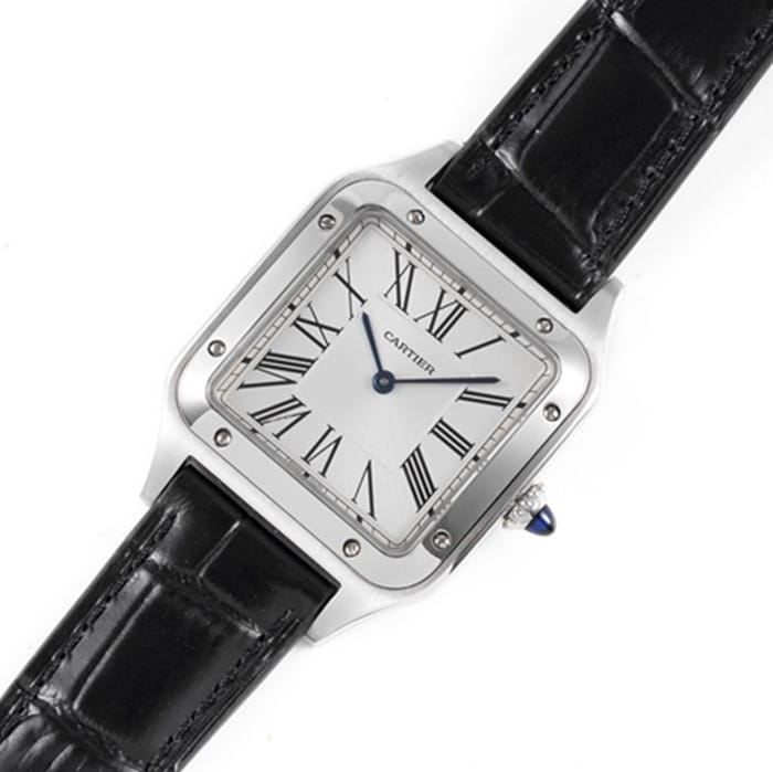 Cartier Santos Couple's Watch New Masterpiece Front View