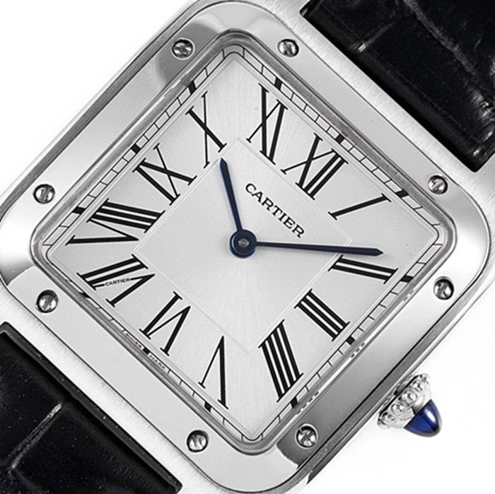 Cartier Santos Couple's Watch New Masterpiece Front View