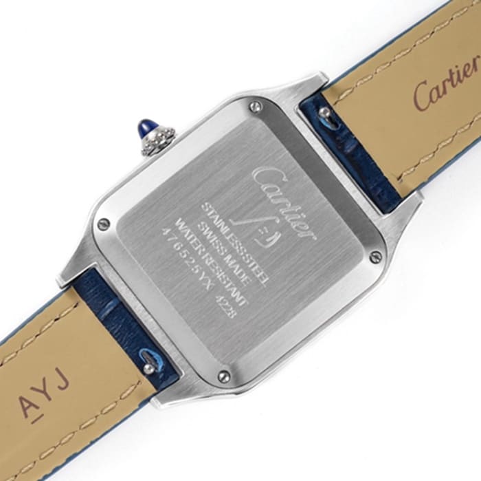 New masterpiece CartierCartier Santos couple watch back cover picture