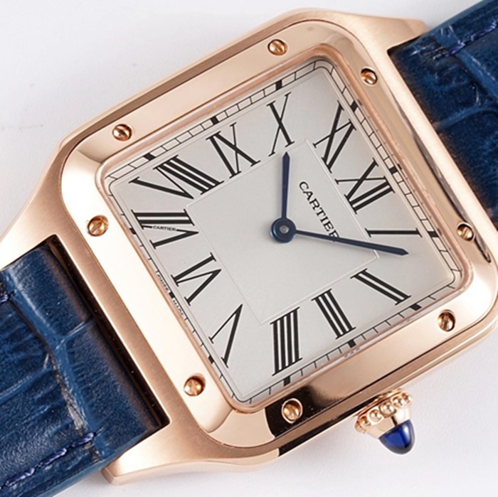 Cartier Santos Couple's Watch New Masterpiece Front View