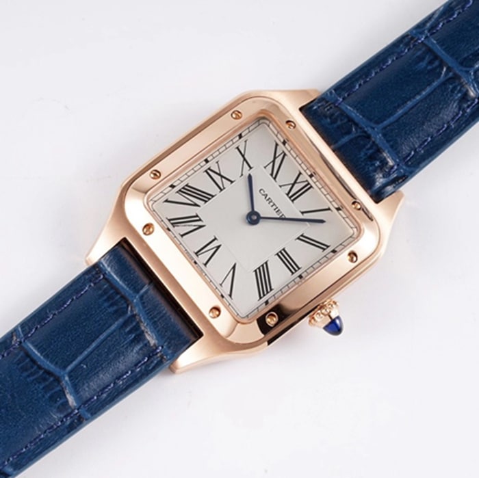Cartier Santos Couple's Watch New Masterpiece Front View