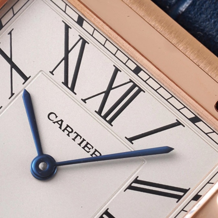 New masterpiece Cartier Santos couple's watch detail photos