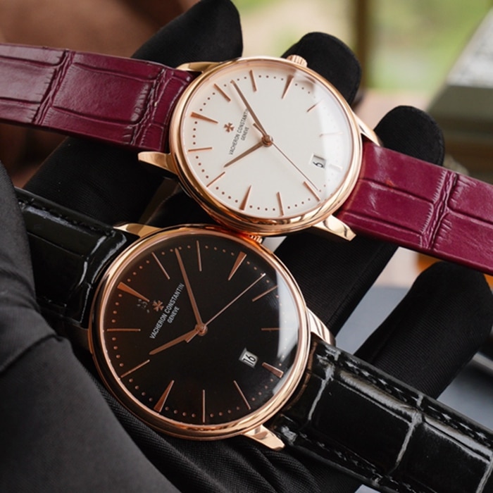 Front view of the new Vacheron Constantin Heritage Series Couple’s Watch