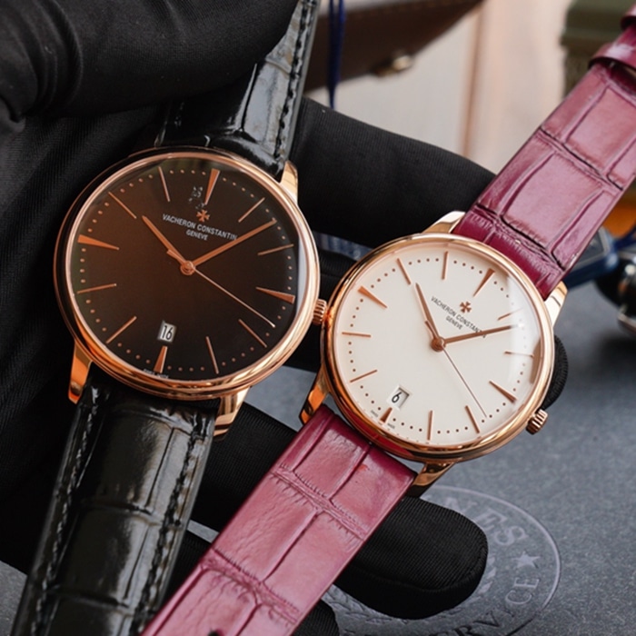 Front view of the new Vacheron Constantin Heritage Series Couple’s Watch