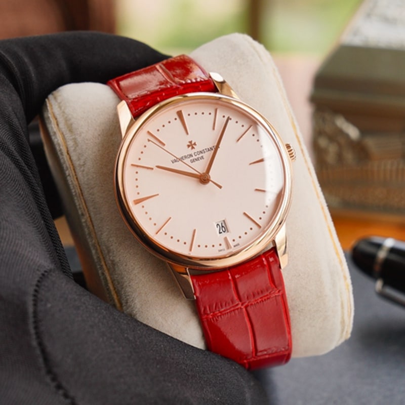 Vacheron Constantin Patrimony series couple's watch front view