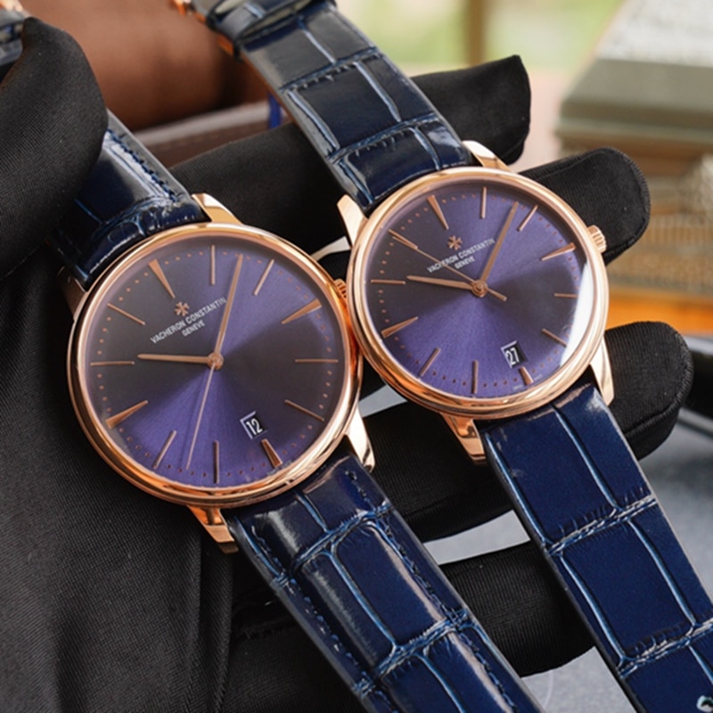 Vacheron Constantin Patrimony series couple's watch front view