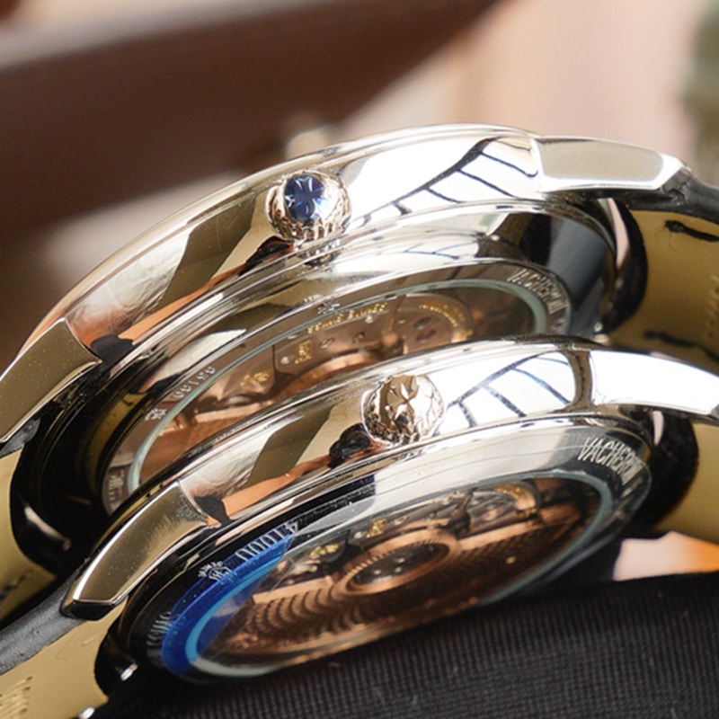 Side view of the new Vacheron Constantin Heritage Series Couple’s Watch