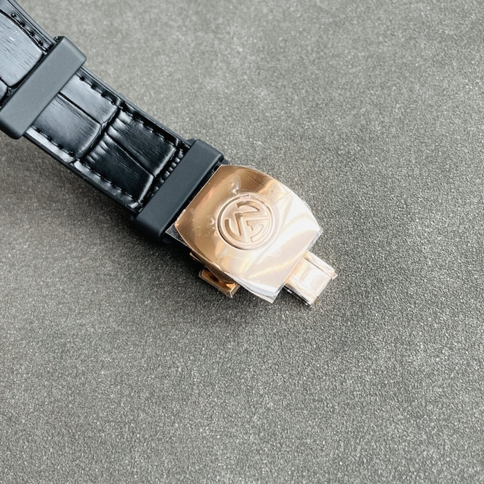 top-tier watch Frank Muller men's gold plate V45 SC DT series fully automatic movement watch clasp picture