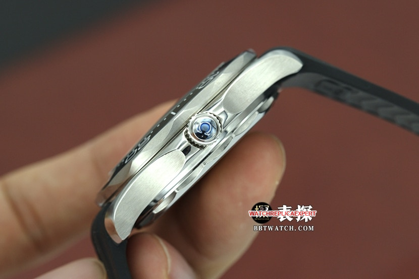 top-tier watch Omega men's blue dialSeamaster series watchside live photo