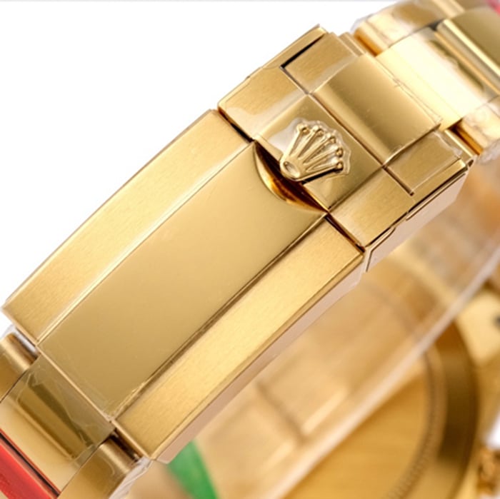 top-tier watch Rolex men's gold plate Cosmograph Daytonasteel bracelet watch clasp picture