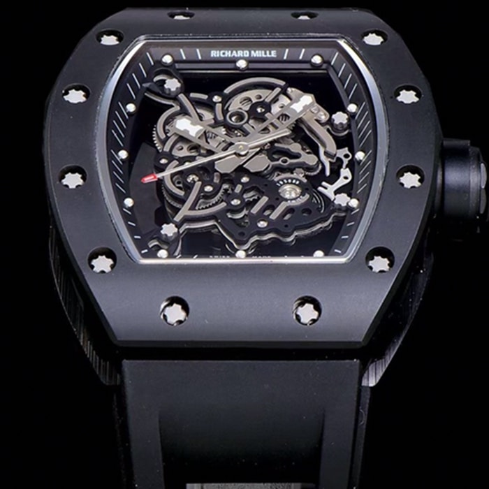top-tier watch Richard Mille men's black dial V2
