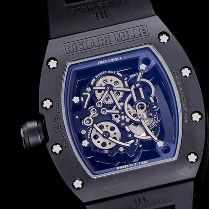 top-tier watch Richard Mille men's black dial V2