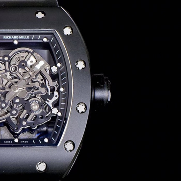 top-tier watch Richard Mille men's black dial V2