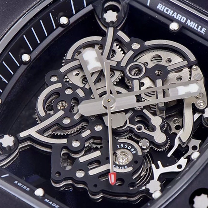 top-tier watch Richard Mille men's black dial V2
