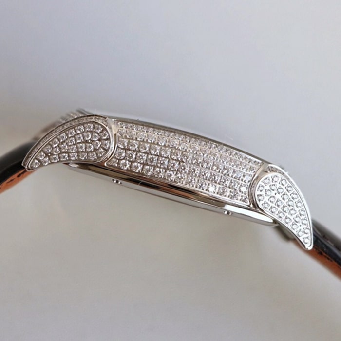 Top-tier watch Parmigiani Fleurier men's gold plate KALPA series fully automatic movement watch side view