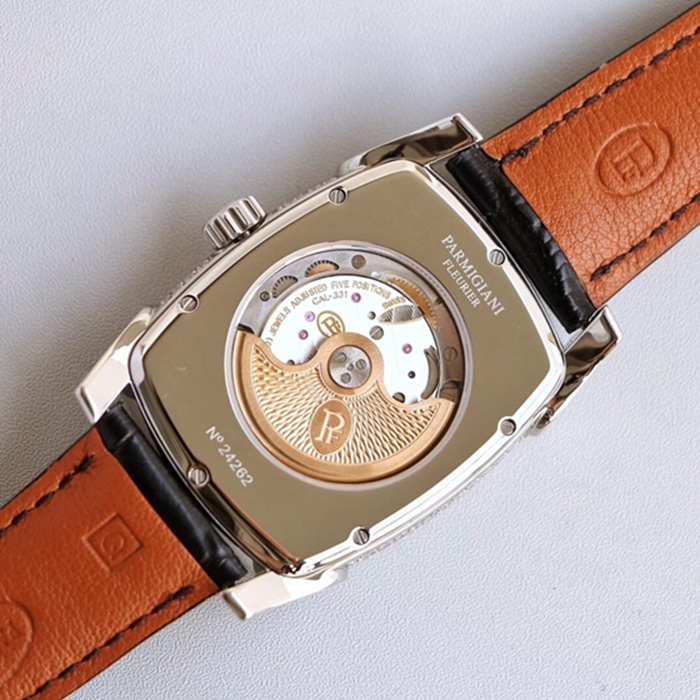 Top-tier watch Parmigiani Fleurier men's gold plate KALPA series fully automatic movement watch movement picture