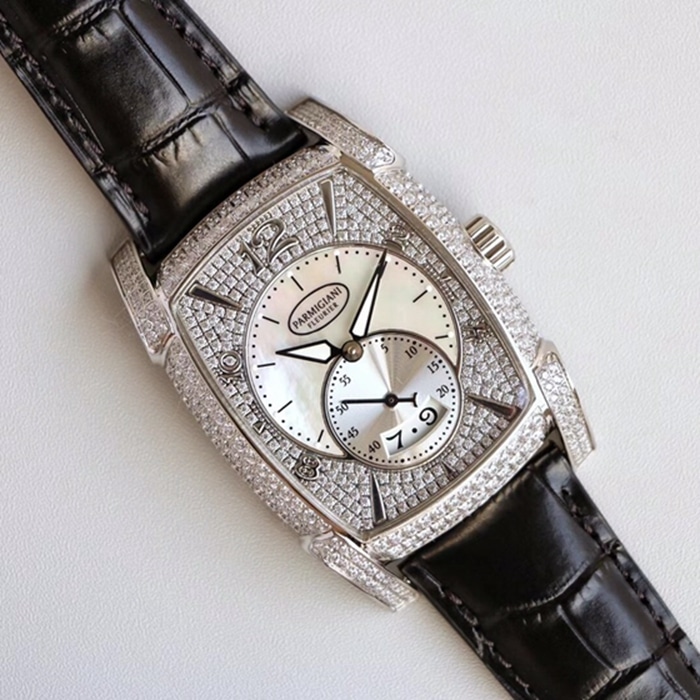 Top-tier watch Parmigiani Fleurier men's gold plate KALPA series fully automatic movement watch front view