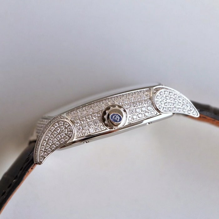 Top-tier watch Parmigiani Fleurier men's gold plate KALPA series fully automatic movement watch side view