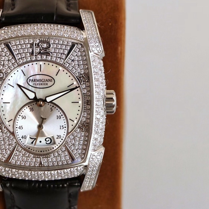top-tier watch Parmigiani Fleurier men's gold plate KALPA series fully automatic movement watch detail shots