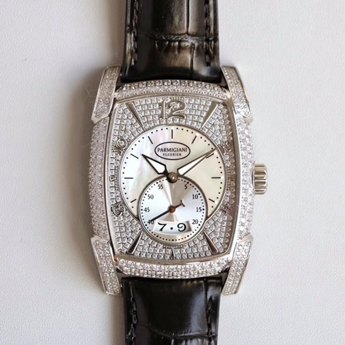 Top-tier watch Parmigiani Fleurier men's gold plate KALPA series fully automatic movement watch front view