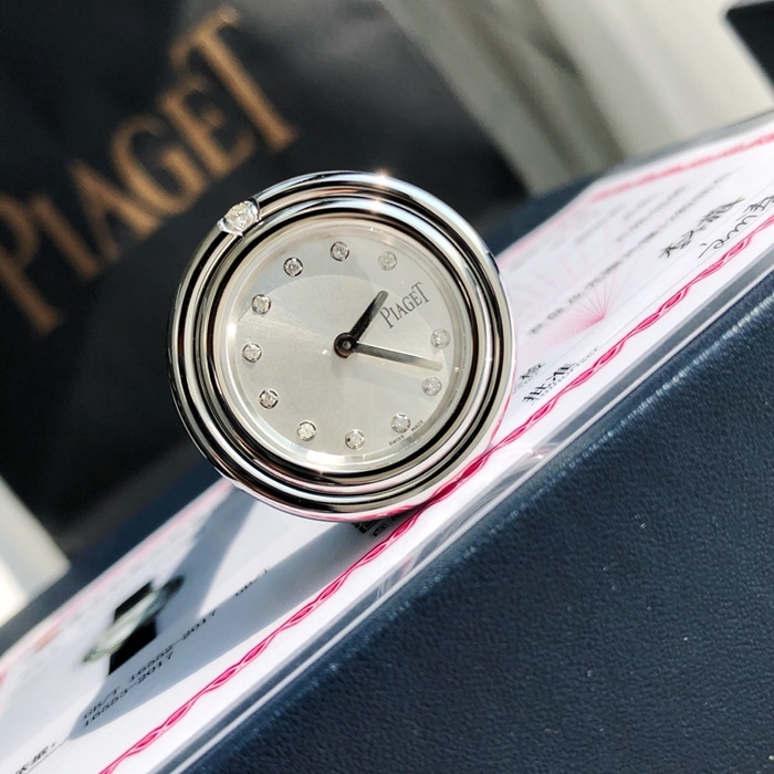 top-tier watch count women's white dialquartzleather strap watch front view