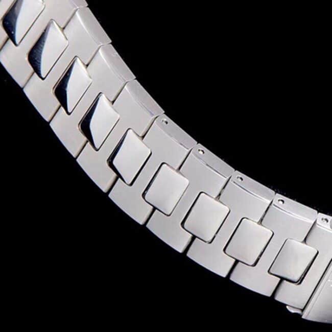 top-tier watch Patek Philippe men's white dialsteel bracelet5726 series watch bracelet picture