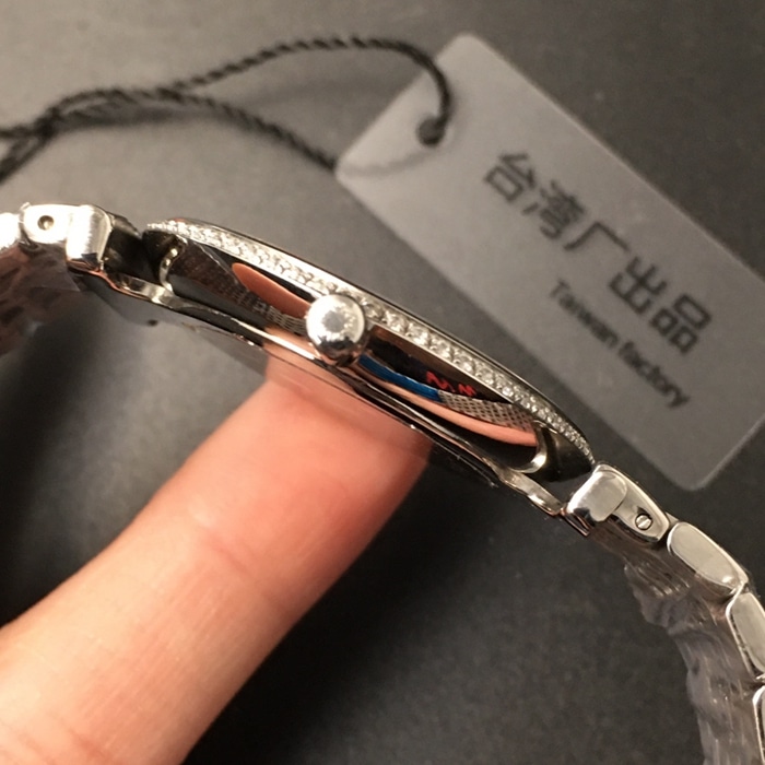 top-tier watch Longines couple watch black dialsteel bracelet Jialan series boutique watch side view