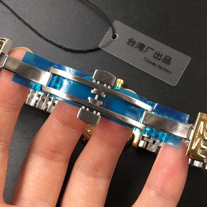 top-tier watch Longines couple white dial gold belt Jialan series steel braceletquartz watch clasp picture