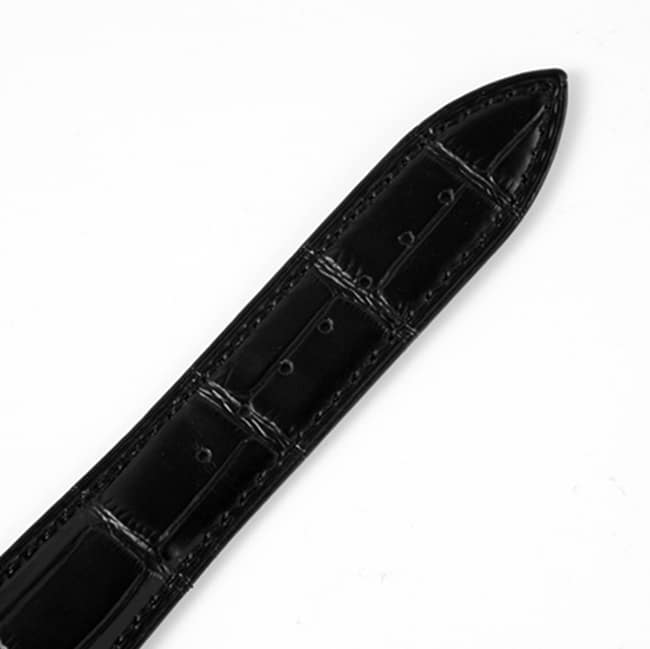 top-tier watch Blancpain men's white dial black belt classic series watch leather strap picture