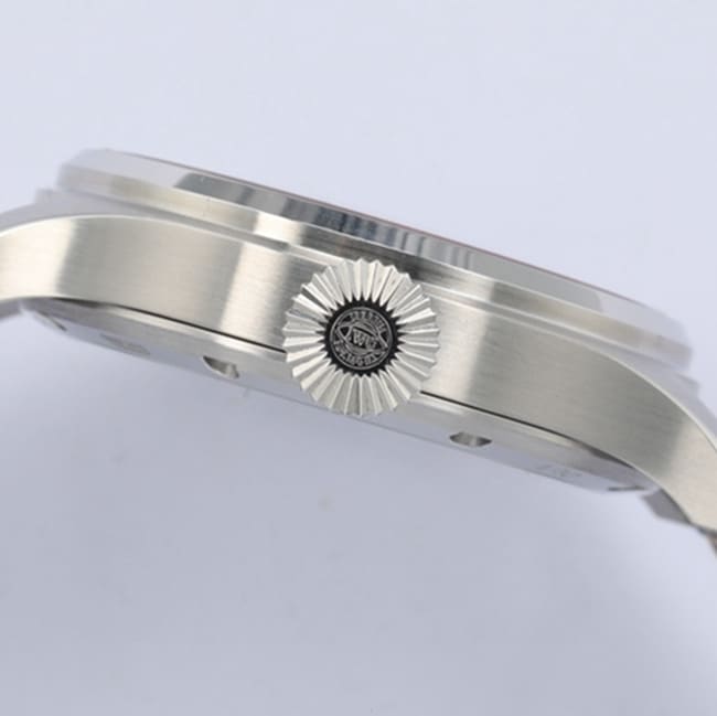 top-tier watch IWC men's blue dial hour room pilot series tourbillon watch bracelet diagram side view