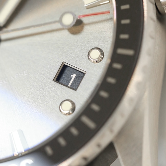 GF Factorytop-tier watch Blancpain men's gray plate nylon strap fifty fathom series watch detail shots