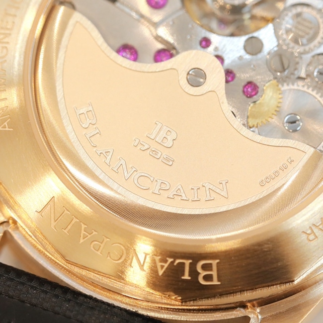 top-tier watch Blancpain men's blue dial nylon belt fifty fathom series detail shots