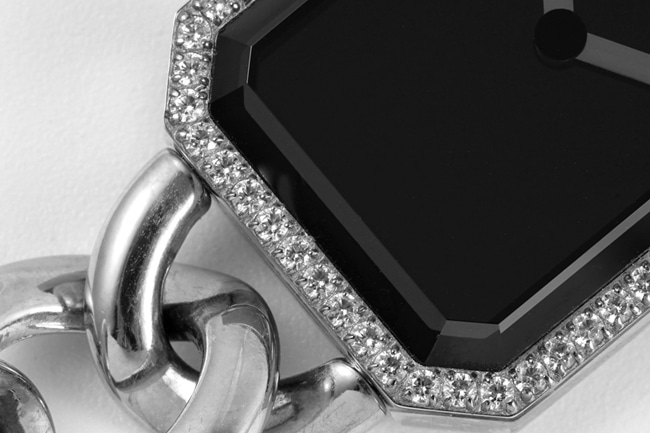 top-tier replicaChanel women's black dialsteel braceletPremiere series quartz watch detail shots