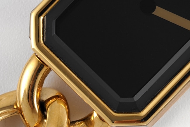 top-tier replicaChanel women's black dialsteel braceletPremiere watch series quartz watch detail shots