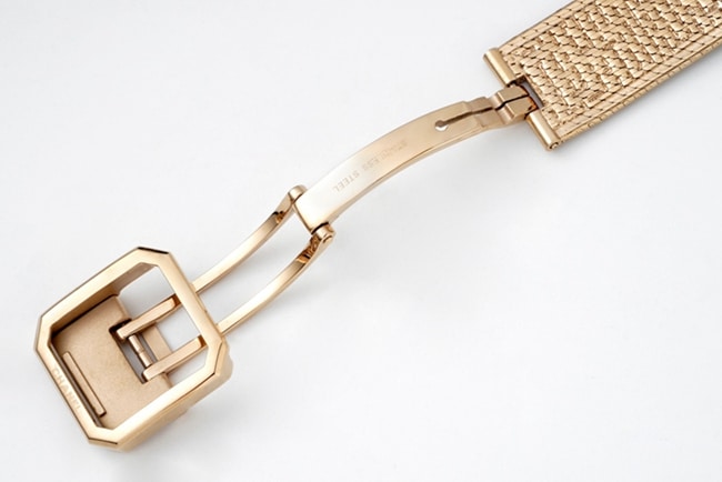 top-tier replicaChanel women's gray plate gold belt BOY FRIEND series quartz watch clasp picture